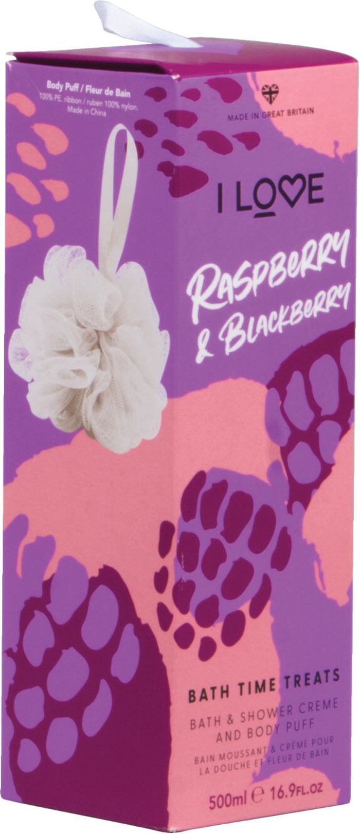 The Range | I LOVE I Love Bath Time Treats Raspberry and Blackberry I LOVE I Love Bath Time Treats Raspberry and Blackberry