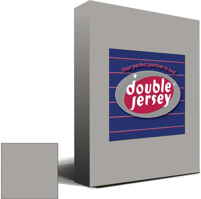 The Range | Double Jersey Double Jersey - Fitted Sheet - Silver Grey / Junior Double Jersey Double Jersey - Fitted Sheet - Silver Grey / Junior