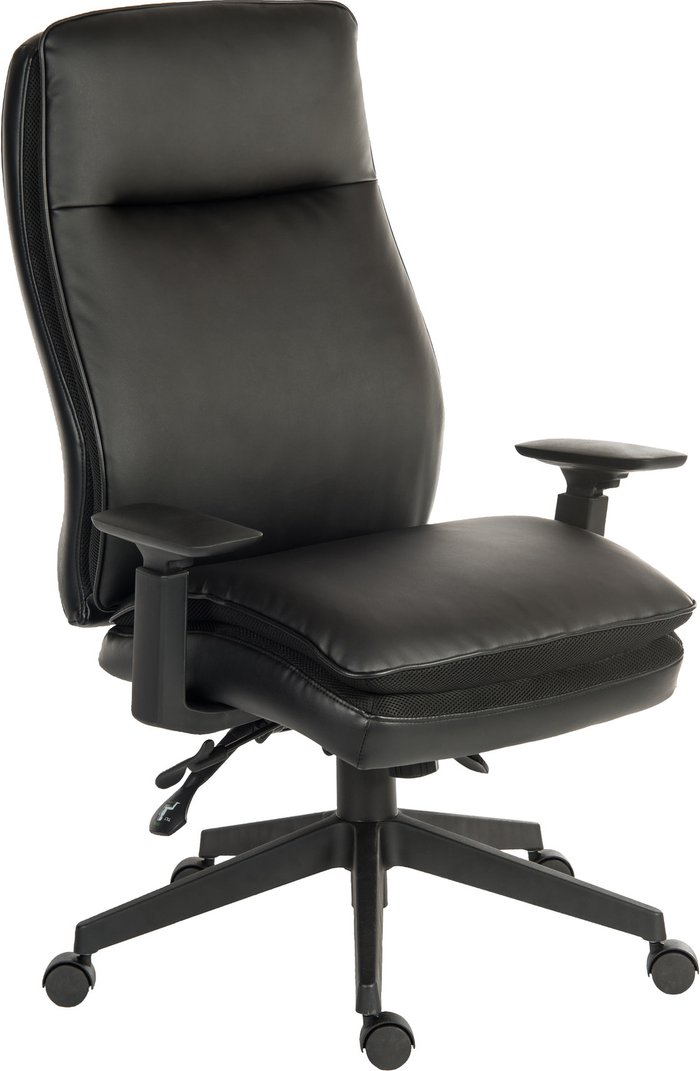The Range | Teknik Office Plush Ergo Executive - Black Teknik Office Plush Ergo Executive - Black