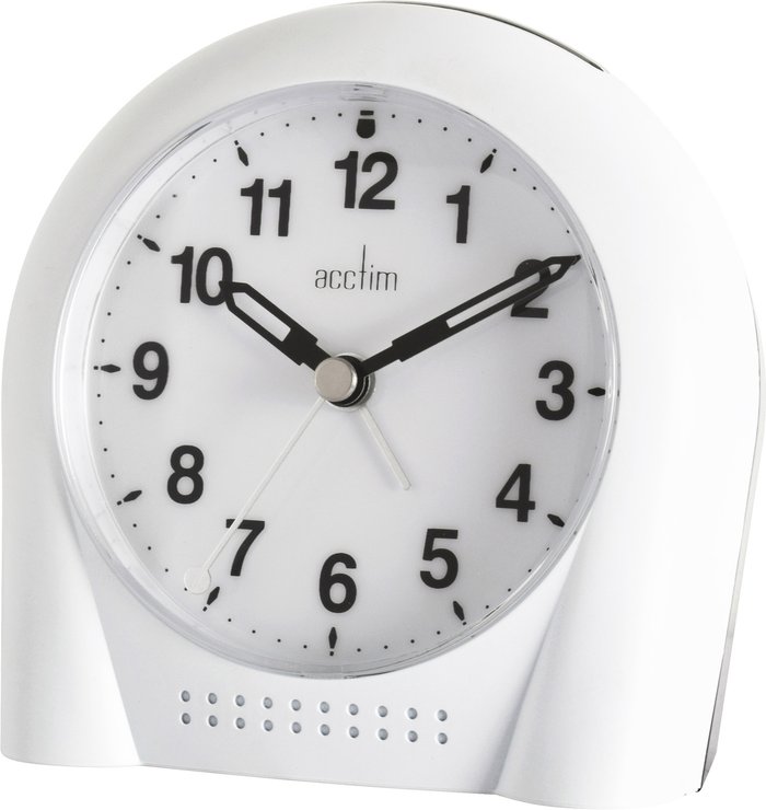 The Range | Acctim Sweeper Smartlite Alarm Clock White - White Acctim Sweeper Smartlite Alarm Clock White - White