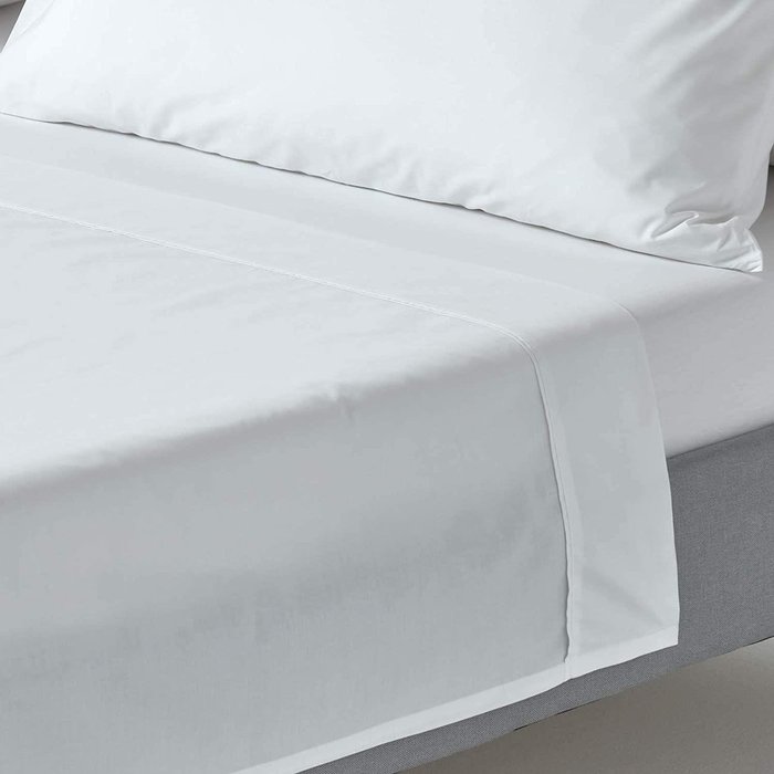 The Range | Homescapes 200 Thread Count Egyptian Cotton Flat Sheet - White / King Homescapes 200 Thread Count Egyptian Cotton Flat Sheet - White / King
