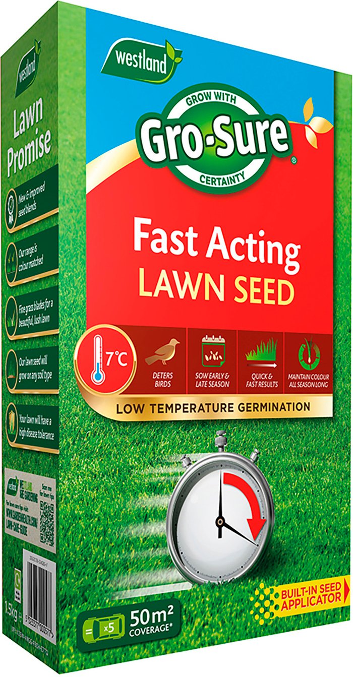 The Range | Gro-Sure Westland Gro-Sure Fast Acting Lawn Seed Gro-Sure Westland Gro-Sure Fast Acting Lawn Seed