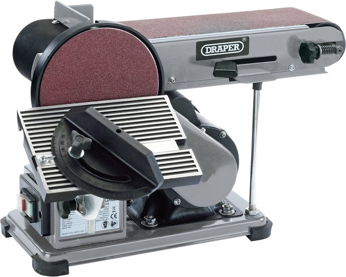 The Range | Draper Draper 375w 230v Belt And Disc Sander Draper Draper 375w 230v Belt And Disc Sander