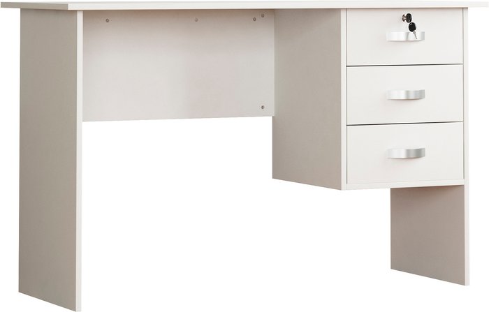 The Range | Charles Computer Desk - White Charles Computer Desk - White