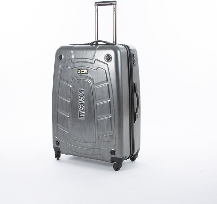 The Range | JCB JCB Granite Trolley Case - Grey / Large JCB JCB Granite Trolley Case - Grey / Large