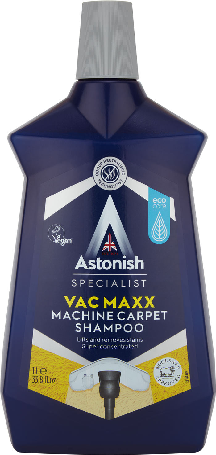 The Range | Astonish Specialist Vac Maxx Machine Carpet Shampoo 1L Astonish Specialist Vac Maxx Machine Carpet Shampoo 1L