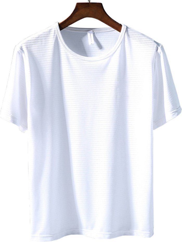 The Range | Cool Quick-Dry Sports T-Shirt - White / M Cool Quick-Dry Sports T-Shirt - White / M