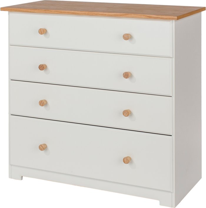 The Range | Core Products Ltd Colorado 4 drawer chest - Soft white Core Products Ltd Colorado 4 drawer chest - Soft white