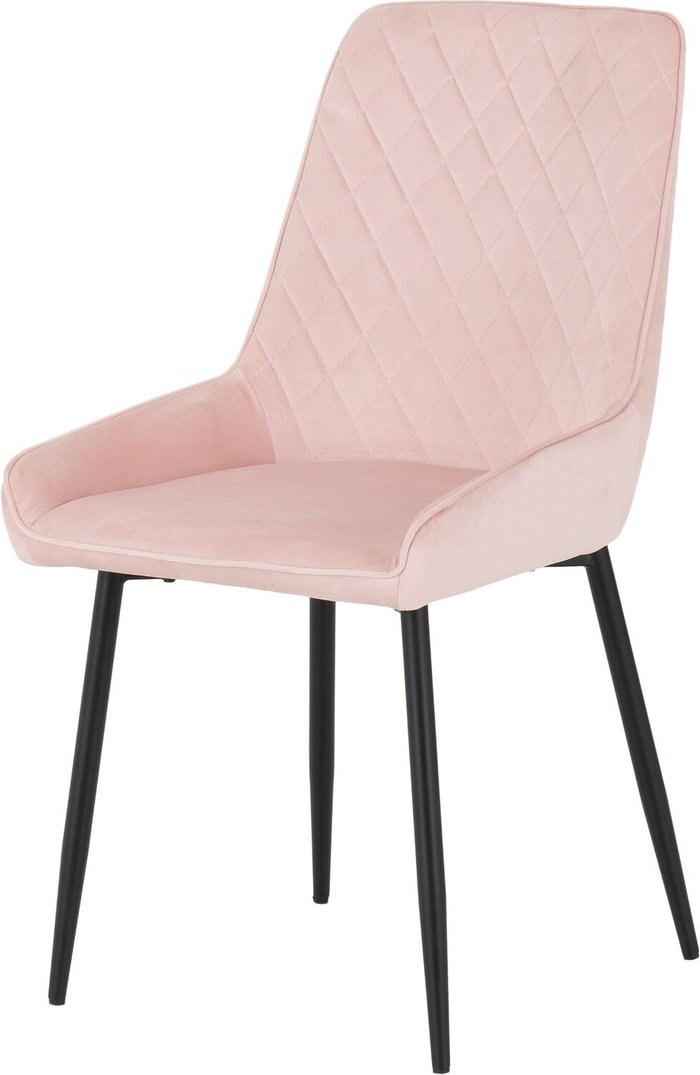 The Range | Seconique Avery Pair of Dining Chairs - Baby Pink Seconique Avery Pair of Dining Chairs - Baby Pink