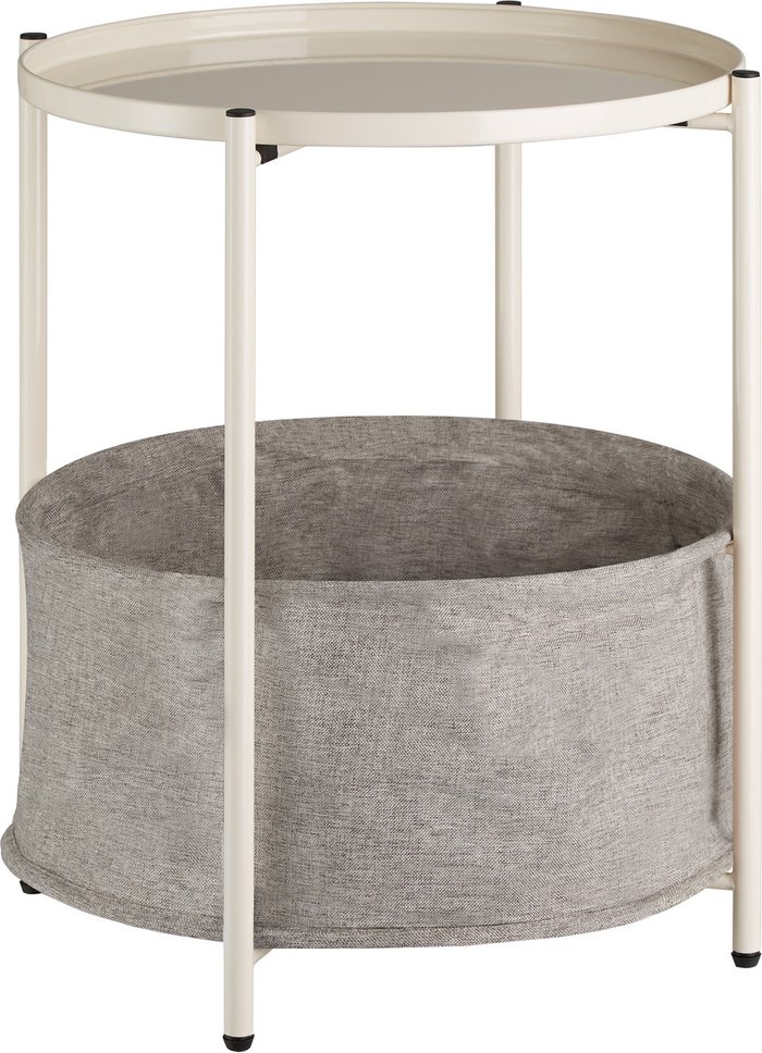 The Range | TECTAKE TecTake Canterbury Bedside Table - Cream TECTAKE TecTake Canterbury Bedside Table - Cream