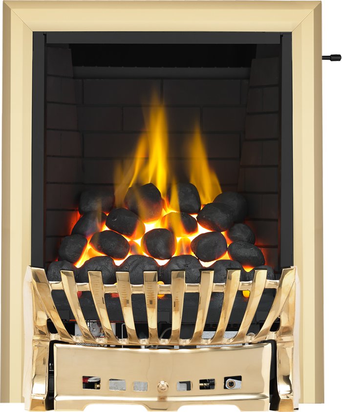 The Range | Focal Point Fires Focal Point Elegance Full Depth Slide Gas Fire - Brass Focal Point Fires Focal Point Elegance Full Depth Slide Gas Fire - Brass