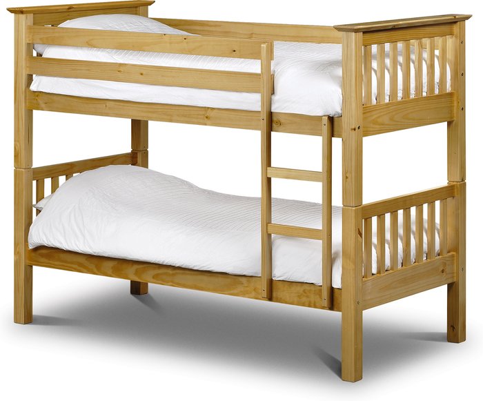 The Range | Julian Bowen Barcelona Bunk Bed - Pine Julian Bowen Barcelona Bunk Bed - Pine