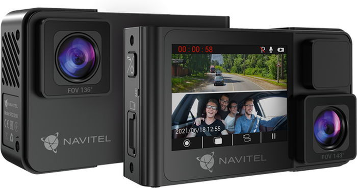 The Range | NAVITEL Navitel RS2 Duo 1080p Front and Interior Dash Cam - Black NAVITEL Navitel RS2 Duo 1080p Front and Interior Dash Cam - Black