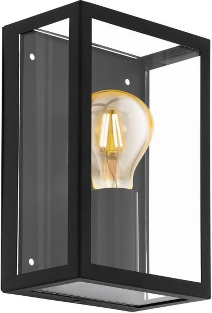 The Range | EGLO Eglo - Alamonte 1 - 1 Light Outdoor Flush Wall Light Black IP44, E27 EGLO Eglo - Alamonte 1 - 1 Light Outdoor Flush Wall Light Black IP44, E27