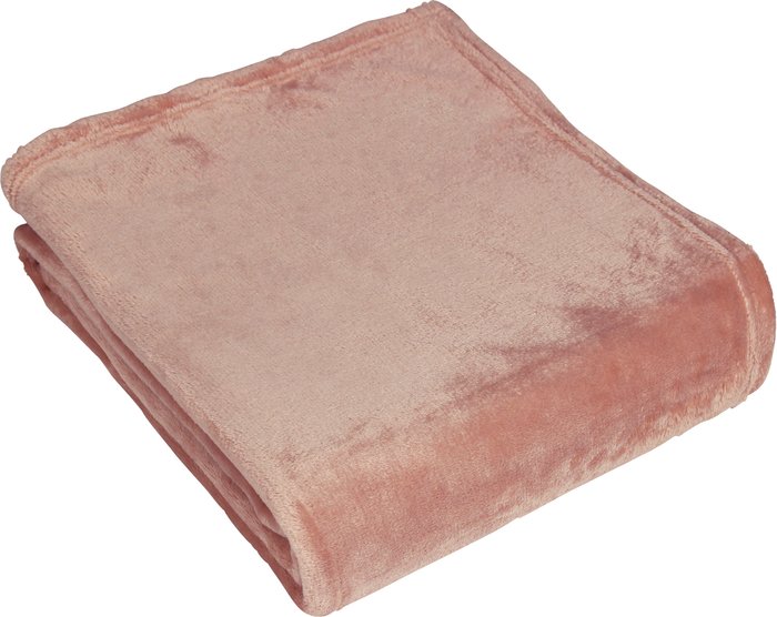 The Range | furn Furn. Harlow Throw Fleece Polyester Blush furn Furn. Harlow Throw Fleece Polyester Blush