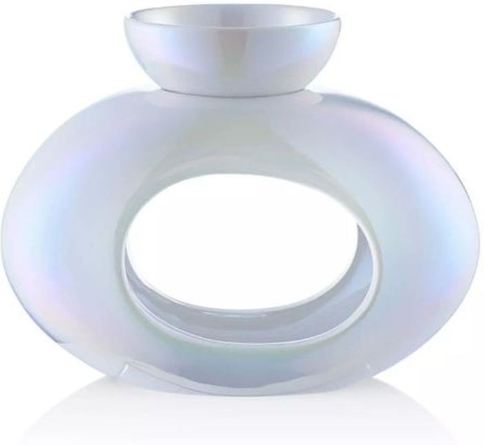 The Range | Kingsbury Gifts Ava May Oval Burner - Pearlised Kingsbury Gifts Ava May Oval Burner - Pearlised