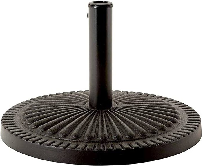 The Range | Garden Mile Heavy Duty Garden Parasol Umbrella Base 14kg - Black Garden Mile Heavy Duty Garden Parasol Umbrella Base 14kg - Black