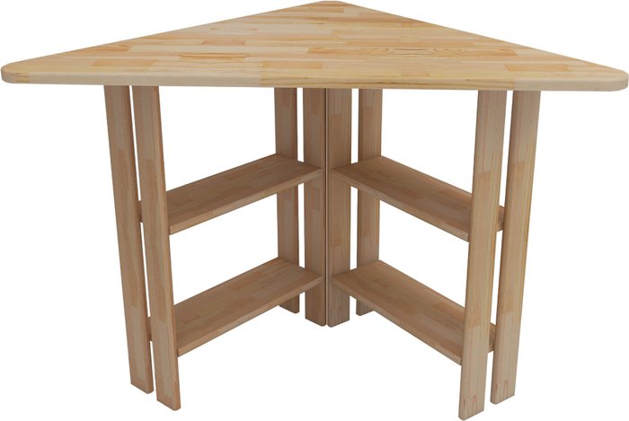 The Range | Destina Home Friend Wood Computer Desk with Shelves - Natural Destina Home Friend Wood Computer Desk with Shelves - Natural