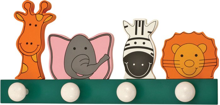 The Range | Hiatt Hardware Zoo Animal Coat Hook Rail Hiatt Hardware Zoo Animal Coat Hook Rail