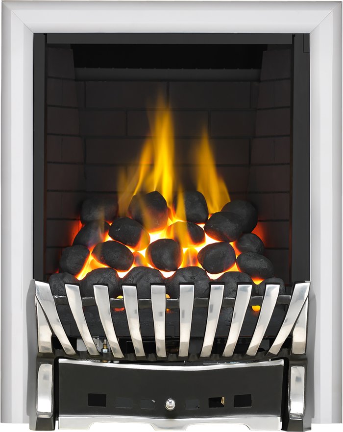 The Range | Focal Point Fires Focal Point Elegance Full Depth Remote Gas Fire - Chrome Focal Point Fires Focal Point Elegance Full Depth Remote Gas Fire - Chrome