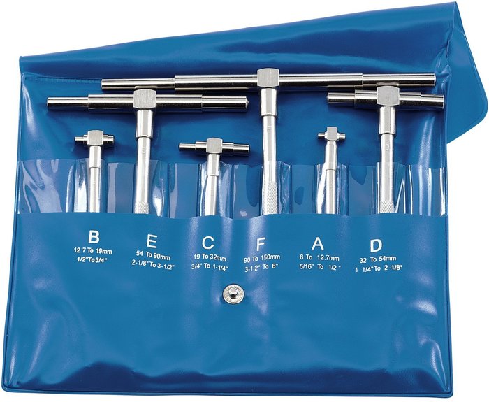 The Range | Draper Draper 6 Piece Telescopic Gauge Set Draper Draper 6 Piece Telescopic Gauge Set
