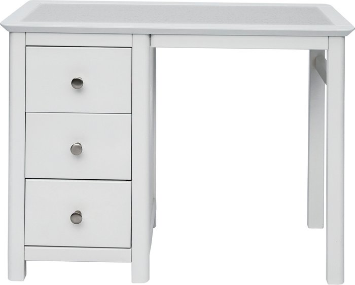 The Range | Core Products Core Products Stirling Single Pedestal Dressing Table Stone Top White Core Products Core Products Stirling Single Pedestal Dressing Table Stone Top White