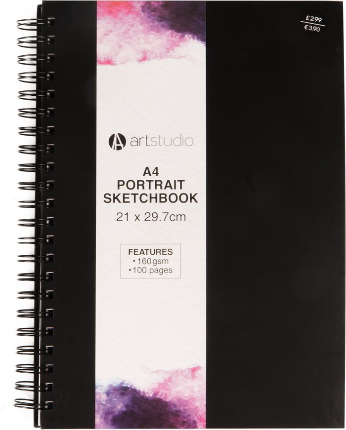 The Range | Crafty Club Portrait Sketchbook - A4 Crafty Club Portrait Sketchbook - A4