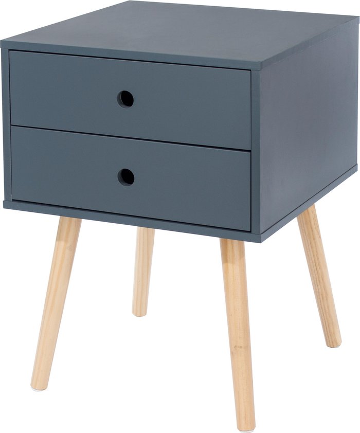 The Range | Core Products Core Products Options Blue Scandia 2 Drawer & Wood Legs Bedside Cabinet Blue Core Products Core Products Options Blue Scandia 2 Drawer & Wood Legs Bedside Cabinet Blue