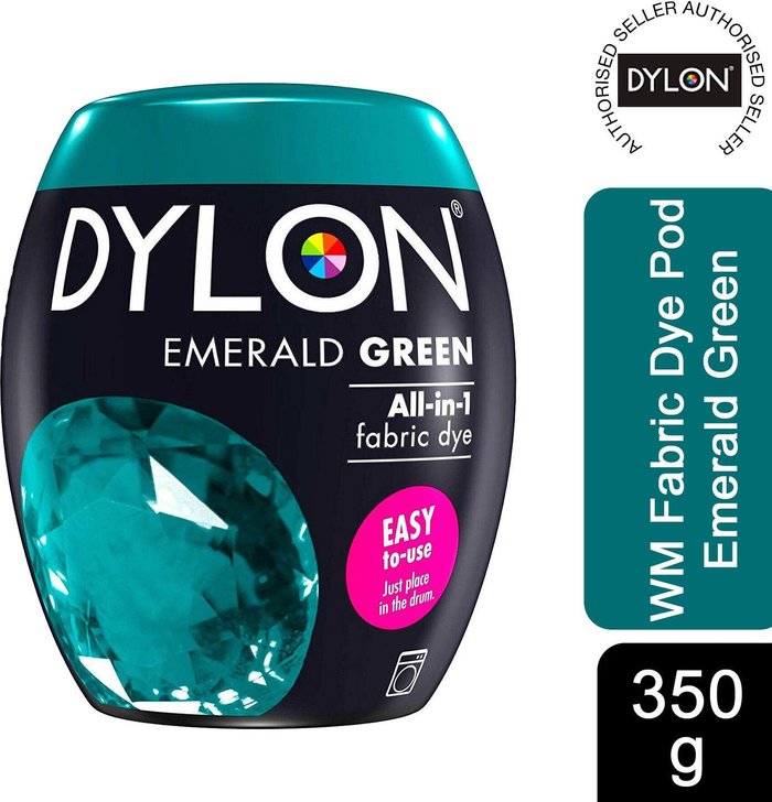 The Range | Dylon Dylon Emerald Green Machine Dye Pod Green Dylon Dylon Emerald Green Machine Dye Pod Green