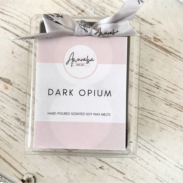 The Range | AwurabaHome Dark Opium Scented Soy Wax Melts - Black/purple / Clamshell AwurabaHome Dark Opium Scented Soy Wax Melts - Black/purple / Clamshell