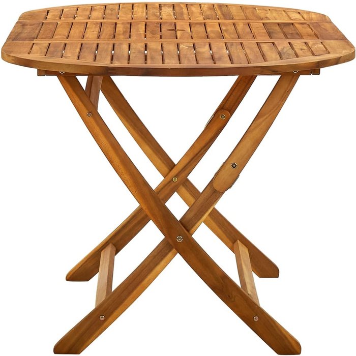 The Range | Foldable Garden Dining Table 160cm - Brown Foldable Garden Dining Table 160cm - Brown