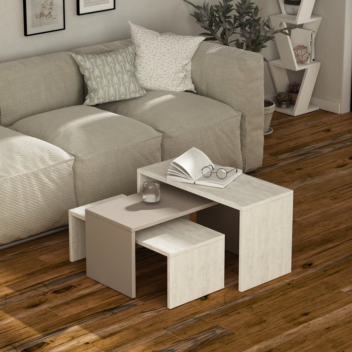 The Range | Decortie Kanta Modern Coffee Table Multipurpose - Mocha Grey Decortie Kanta Modern Coffee Table Multipurpose - Mocha Grey