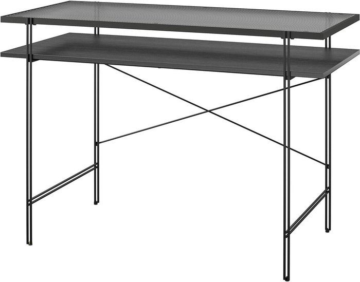 The Range | Queer Eye Queer Eye Wainwright Desk, Black Oak Black Queer Eye Queer Eye Wainwright Desk, Black Oak Black