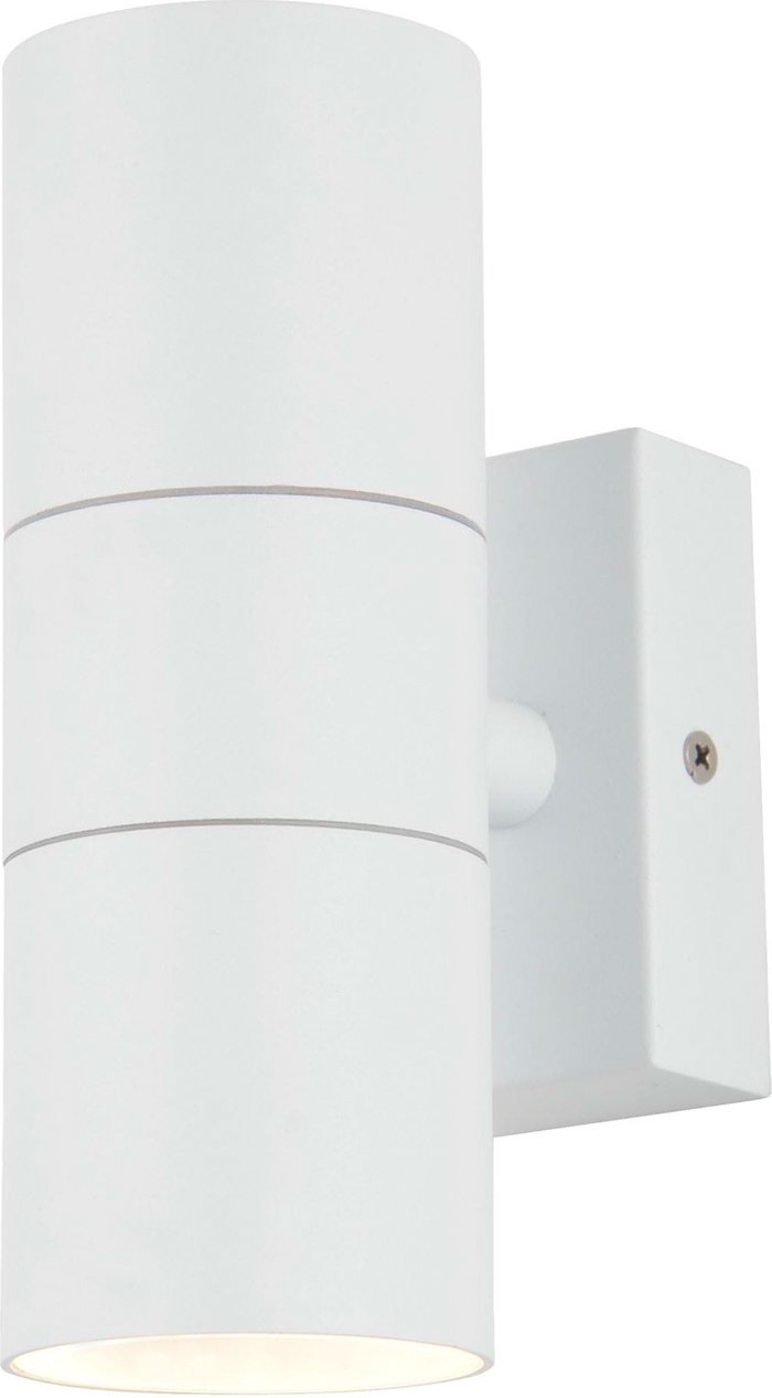 The Range | Litecraft Kenn Outdoor Up and Down Wall Light - White Litecraft Kenn Outdoor Up and Down Wall Light - White