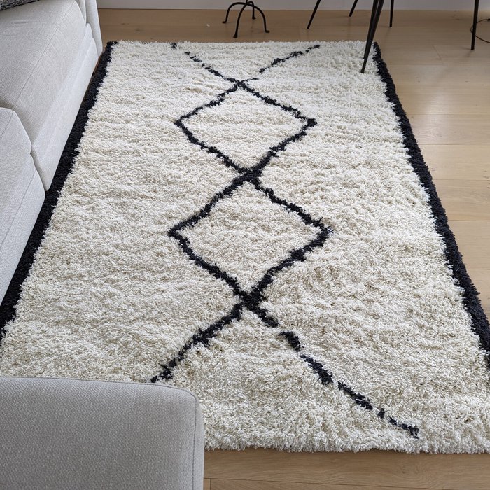 The Range | The Rug Wholesaler Ivory 4cm Scandi Shaggy Rugs - Ivory / 5kg / 110cm The Rug Wholesaler Ivory 4cm Scandi Shaggy Rugs - Ivory / 5kg / 110cm