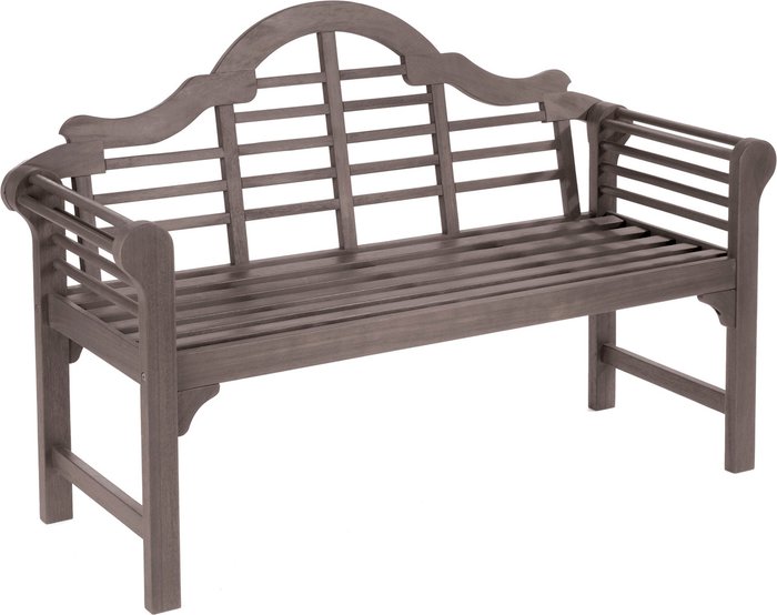 The Range | Greenhurst Greenhurst Lutyens Style Bench - Grey Greenhurst Greenhurst Lutyens Style Bench - Grey