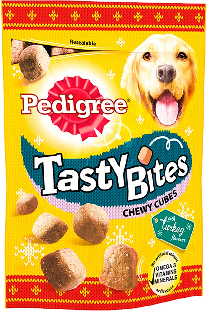 The Range | Pedigree Pedigree Tasty Minis - Chewy Cubes - Turkey Pedigree Pedigree Tasty Minis - Chewy Cubes - Turkey