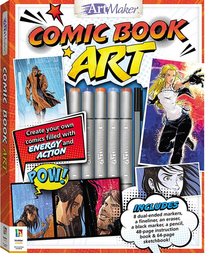 The Range | Hinkler Art Maker Deluxe Box Set Comic Art Hinkler Art Maker Deluxe Box Set Comic Art