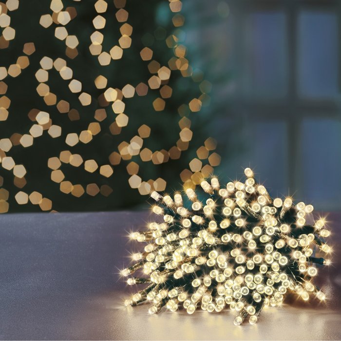 The Range | Premier 50 Warm White Battery Timer lights - Warm White Premier 50 Warm White Battery Timer lights - Warm White