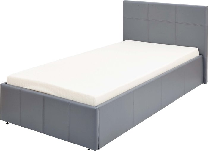 The Range | GFW End Lift Ottoman Bed - Grey PU / Single GFW End Lift Ottoman Bed - Grey PU / Single