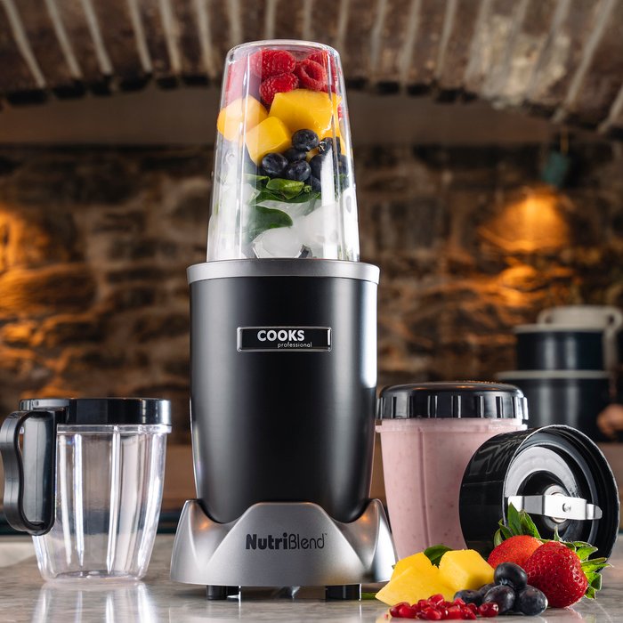 The Range | Cooks Professional Cooks Professional D8459 Nutriblend 700W Edition Blender - Black Cooks Professional Cooks Professional D8459 Nutriblend 700W Edition Blender - Black