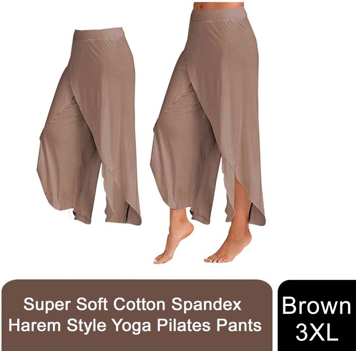 The Range | Flo Super Soft Modal Spandex Yoga Pants - Brown / 127cm Flo Super Soft Modal Spandex Yoga Pants - Brown / 127cm