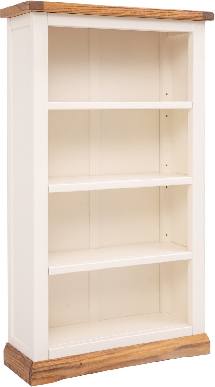 The Range | Cabinet Bits Tropea Bookcase - Off white / 25cm / 120x70cm Cabinet Bits Tropea Bookcase - Off white / 25cm / 120x70cm