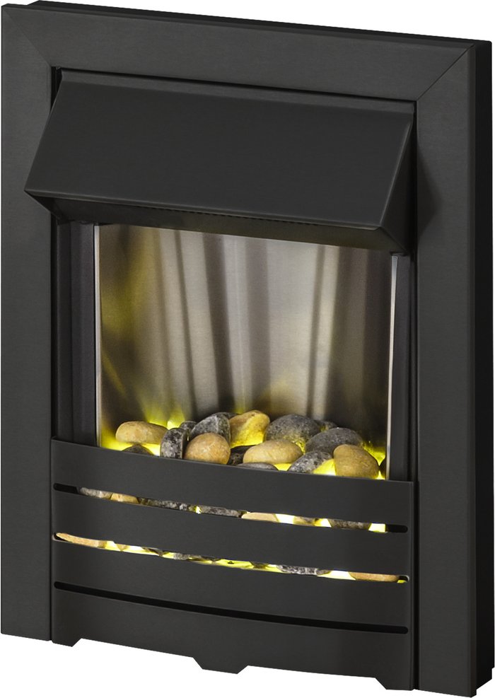The Range | Adam Adam 2kW Helios Electric Fire in Black Adam Adam 2kW Helios Electric Fire in Black