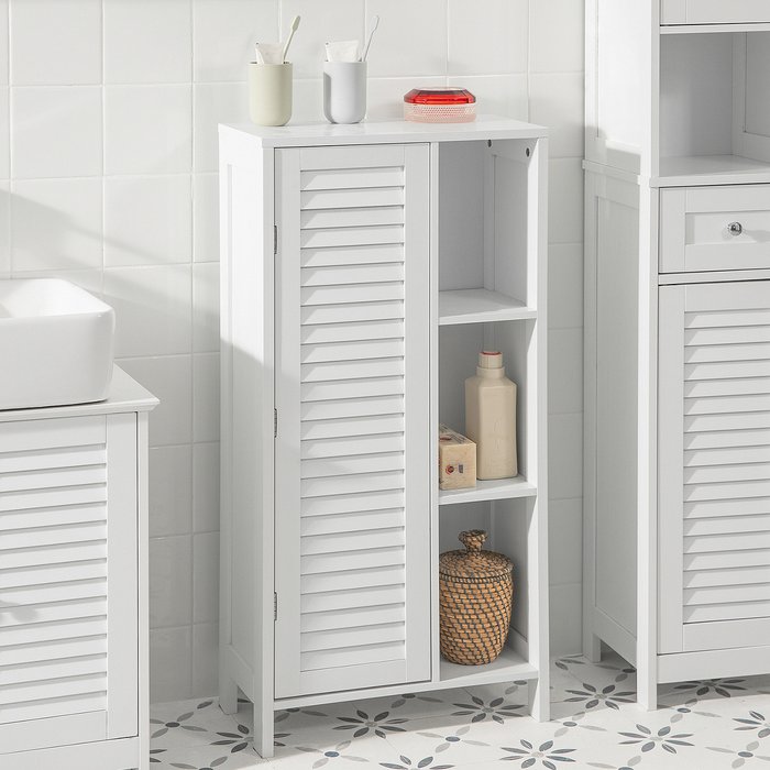 The Range | SoBuy Bathroom Storage Cabinet Cupboard with 1 Shutter Door - white SoBuy Bathroom Storage Cabinet Cupboard with 1 Shutter Door - white