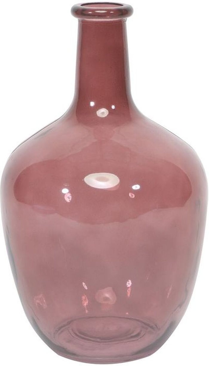The Range | Kingsbury Gifts Recycled Segovia Glass Bottle - Dusky Pink Kingsbury Gifts Recycled Segovia Glass Bottle - Dusky Pink