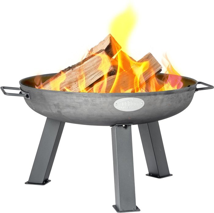 The Range | Harbour Housewares Cast Iron Fire Garden Firepit - Black Harbour Housewares Cast Iron Fire Garden Firepit - Black