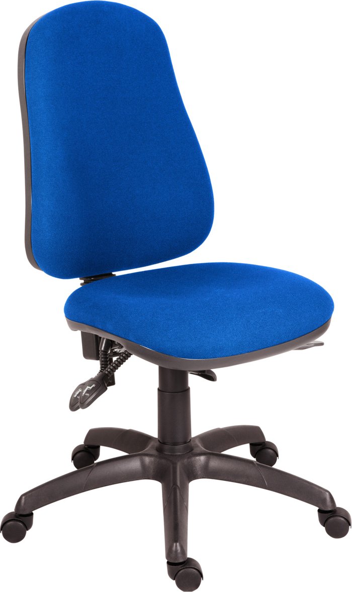 The Range | TEKNIK TEKNIK Ergo Comfort 9500BLU Fabric Tilting Operator Chair - Blue TEKNIK TEKNIK Ergo Comfort 9500BLU Fabric Tilting Operator Chair - Blue