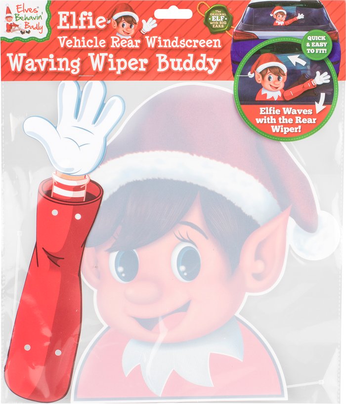 The Range | Elves Behavin' Badly Elves Behavin' Badly Rear Windscreen Waving Wiper Buddy Elves Behavin' Badly Elves Behavin' Badly Rear Windscreen Waving Wiper Buddy