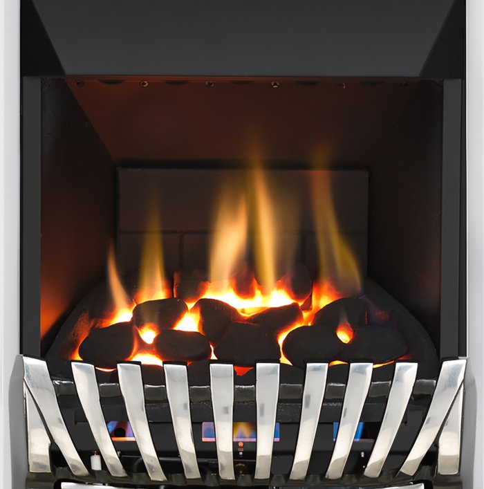 The Range | Focal Point Fires Focal Point Elegance High Efficiency Manual Gas Fire - Chrome Focal Point Fires Focal Point Elegance High Efficiency Manual Gas Fire - Chrome
